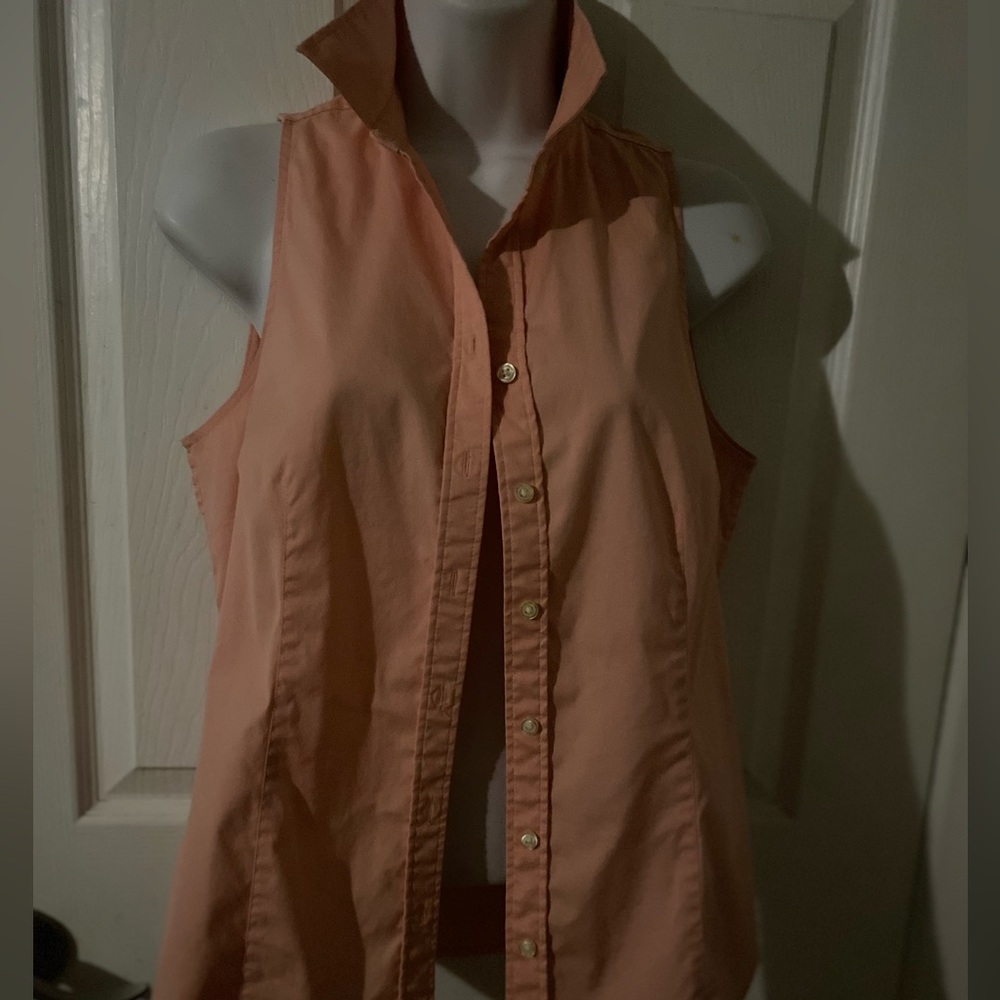 Ann Taylor sleeveless shirt 8